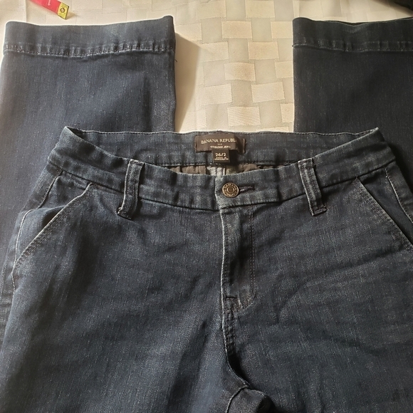 Banana Republic Straight Leg Jeans Size 2 - Picture 2 of 9